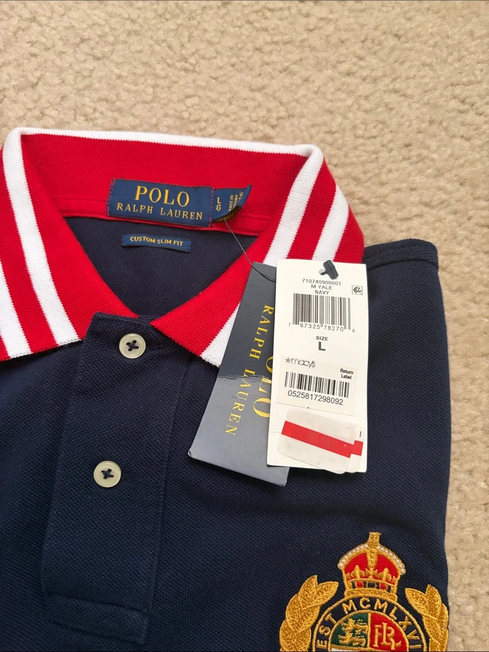 POLO Ralph Lauren men's short sleeve Polo shirt